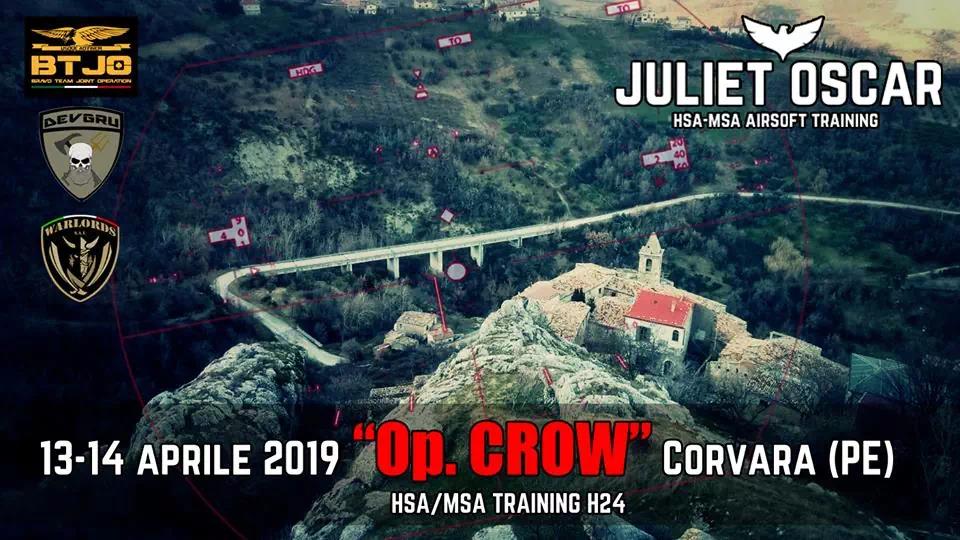 Visita la pagina facebook ufficiale per saperne di più Operazione Crow